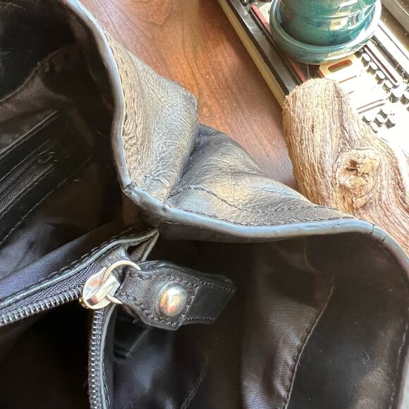 Vintage Pelle Studio Handbag Black Leather Wilsons - Picture 7 of 16